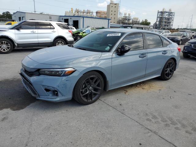 2HGFE2F52PH513946 - 2023 HONDA CIVIC SPORT GRAY photo 1