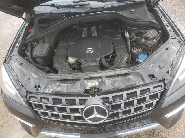 4JGDA5GB9FA509165 - 2015 MERCEDES-BENZ ML 400 4MATIC BLACK photo 12