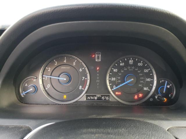 5J6TF3H58CL004758 - 2012 HONDA CROSSTOUR EXL ტურკოუსი ფოტო 9