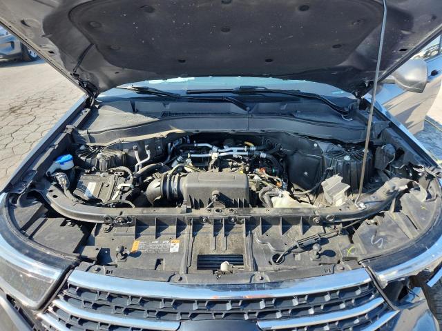 1FMSK8DH7MGB66395 - 2021 FORD EXPLORER XLT GRAY photo 12