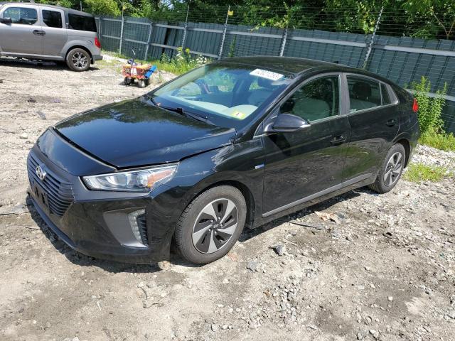 KMHC75LC7HU057890 - 2017 HYUNDAI IONIQ SEL BLACK photo 1