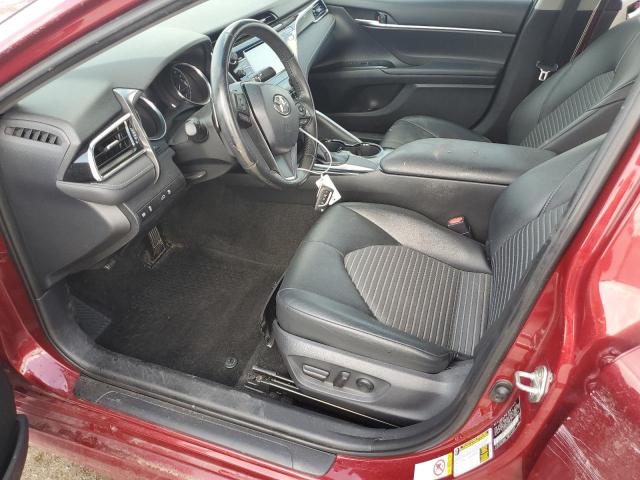 4T1B11HK2JU663545 - 2018 TOYOTA CAMRY L RED photo 7