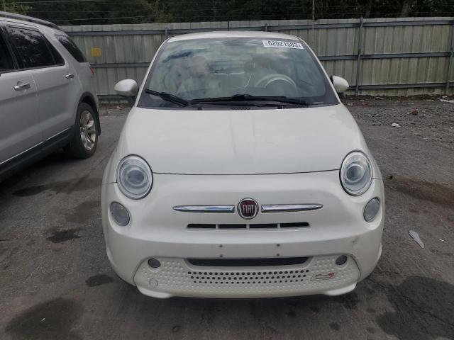 3C3CFFGE0ET172947 - 2014 FIAT 500 ELECTRIC WHITE photo 5