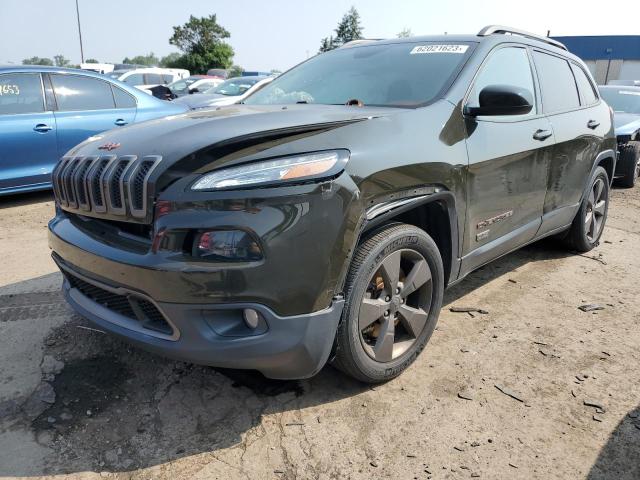 1C4PJLCS2GW362266 - 2016 JEEP CHEROKEE LATITUDE GREEN photo 1