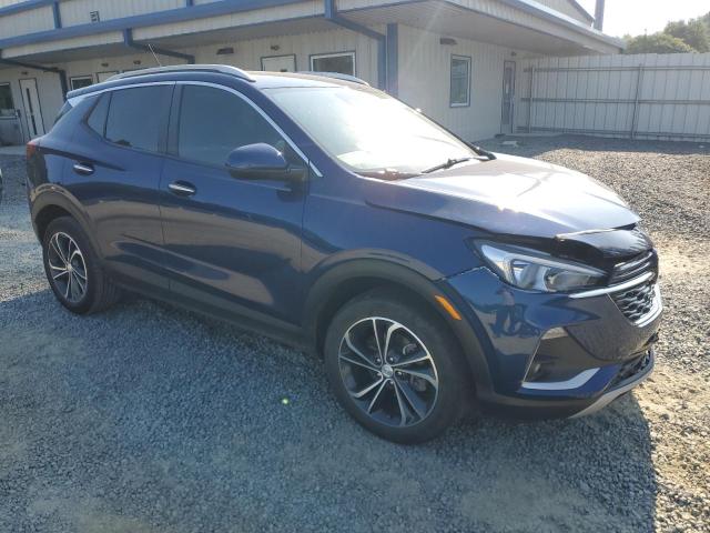 KL4MMDSL4NB031245 - 2022 BUICK ENCORE GX SELECT BLUE photo 4