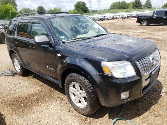 4M2CU29H98KJ24493 - 2008 MERCURY MARINER HEV BLACK photo 4