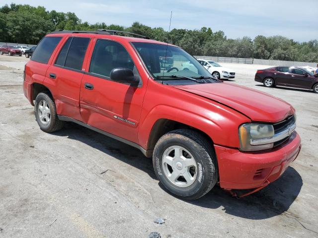 1GNDS13SX22496325 - 2002 CHEVROLET TRAILBLAZE RED photo 4