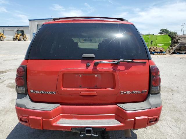 1GNDS13SX22496325 - 2002 CHEVROLET TRAILBLAZE RED photo 6