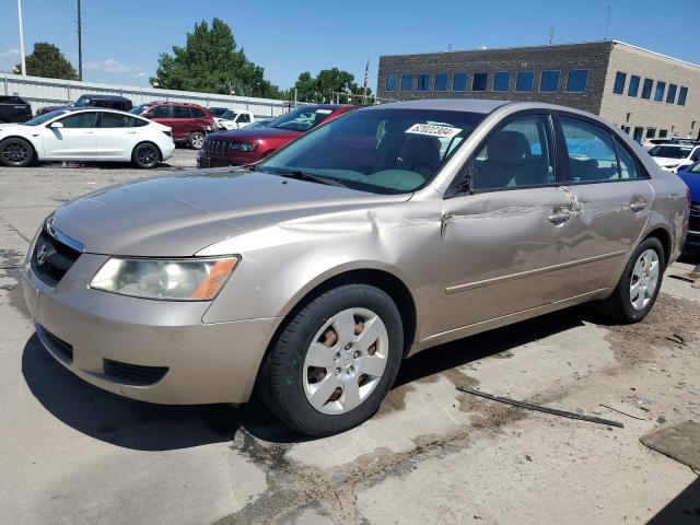 5NPET46C78H356031 - 2008 HYUNDAI SONATA GLS TAN photo 1