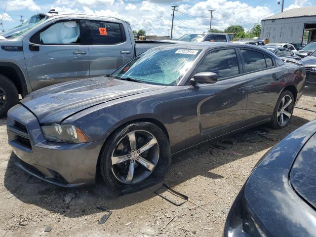 2C3CDXCT9EH277558 - 2014 DODGE CHARGER R/T GRAY photo 1