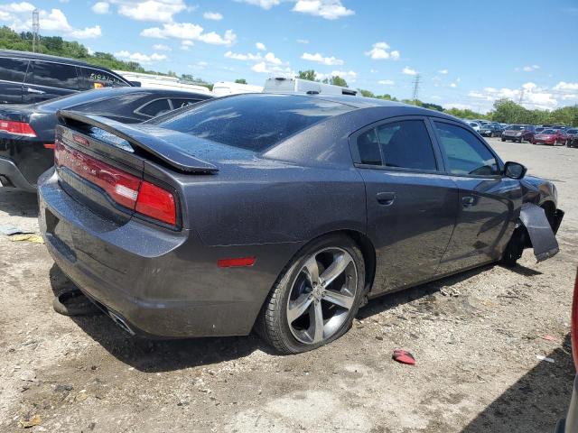 2C3CDXCT9EH277558 - 2014 DODGE CHARGER R/T GRAY photo 3