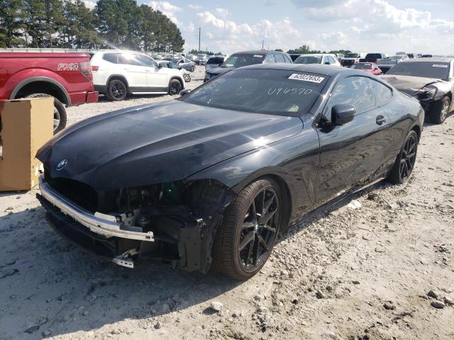 WBABC4C54KBU96570 - 2019 BMW M850XI BLACK photo 1