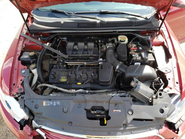 1FAHP2F85DG138742 - 2013 FORD TAURUS LIMITED RED photo 11