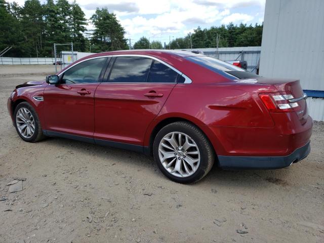 1FAHP2F85DG138742 - 2013 FORD TAURUS LIMITED RED photo 2