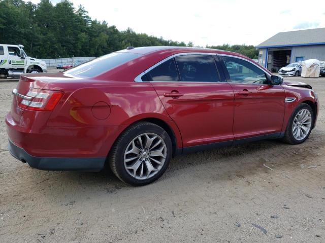 1FAHP2F85DG138742 - 2013 FORD TAURUS LIMITED RED photo 3