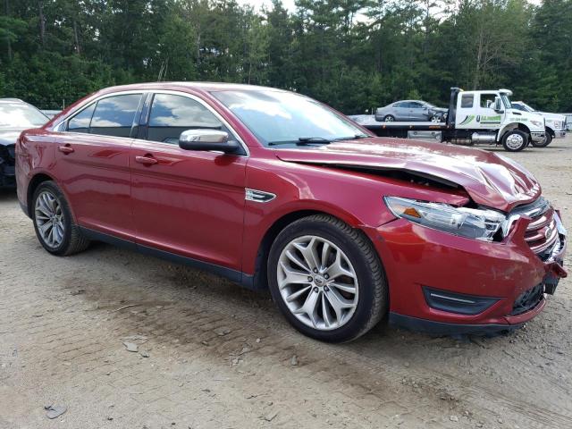 1FAHP2F85DG138742 - 2013 FORD TAURUS LIMITED RED photo 4