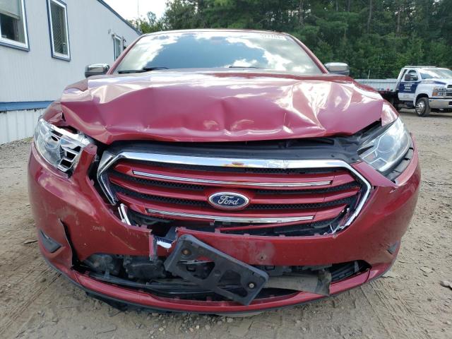 1FAHP2F85DG138742 - 2013 FORD TAURUS LIMITED RED photo 5