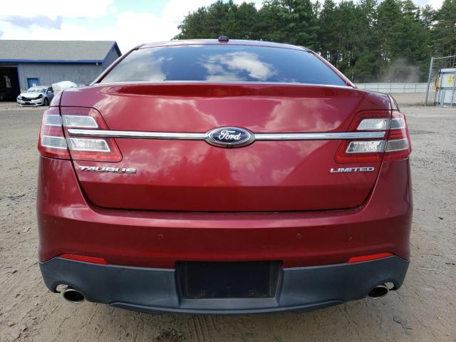 1FAHP2F85DG138742 - 2013 FORD TAURUS LIMITED RED photo 6