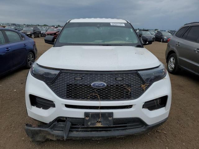 1FM5K8AWXNNA03690 - 2022 FORD EXPLORER POLICE INTERCEPTOR WHITE photo 5
