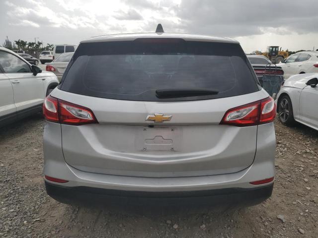 3GNAXHEV8MS140600 - 2021 CHEVROLET EQUINOX LS SILVER photo 6