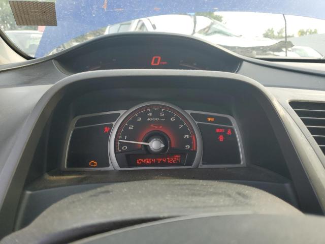 2HGFA55537H702216 - 2007 HONDA CIVIC SI BLUE photo 9