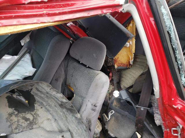 1HGEJ6123XL091359 - 1999 HONDA CIVIC DX RED photo 10