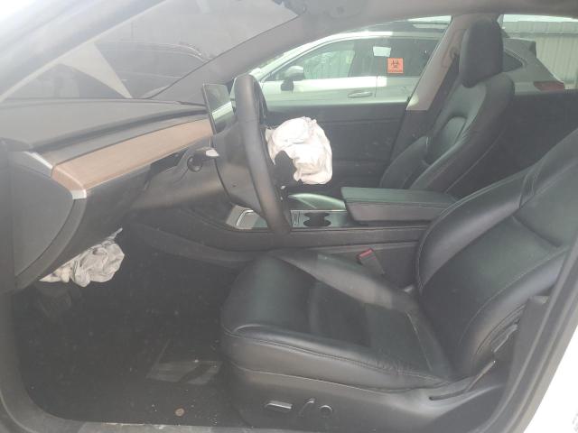 5YJ3E1EB8MF924840 - 2021 TESLA MODEL 3 WHITE photo 7
