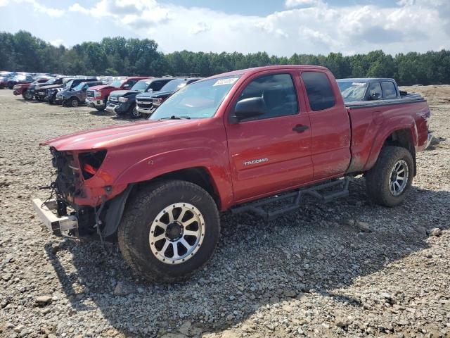 5TETU62N29Z605132 - 2009 TOYOTA TACOMA PRERUNNER ACCESS CAB RED photo 1