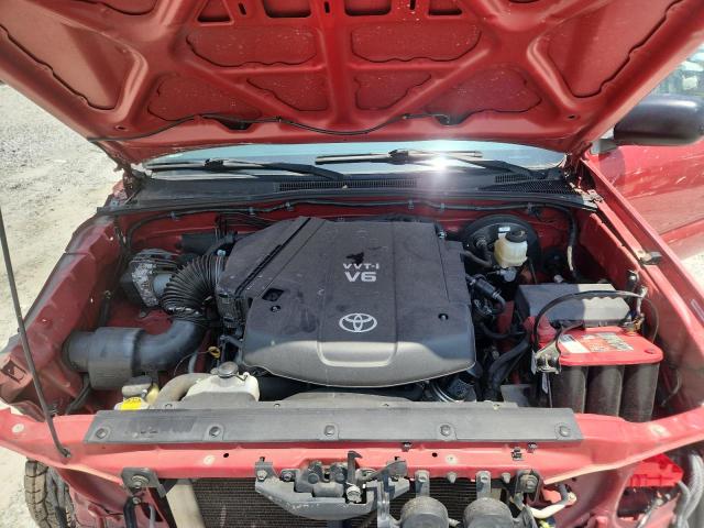5TETU62N29Z605132 - 2009 TOYOTA TACOMA PRERUNNER ACCESS CAB RED photo 11