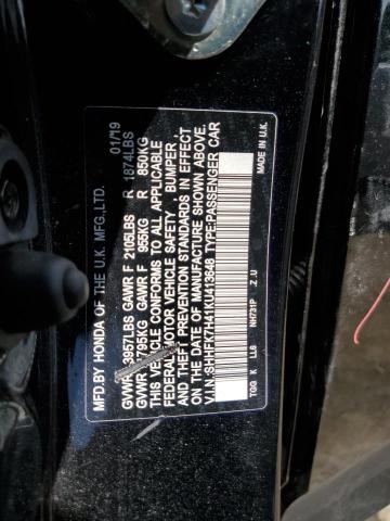 SHHFK7H41KU413648 - 2019 HONDA CIVIC SPORT 黑色 照片 13