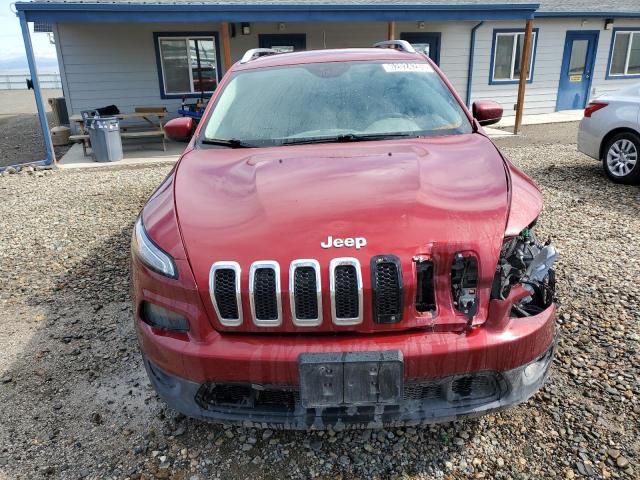 1C4PJMCS0EW127724 - 2014 JEEP CHEROKEE LATITUDE 勃艮第红 照片 5