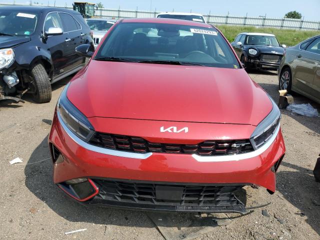 3KPF44ACXPE620886 - 2023 KIA FORTE GT RED photo 5