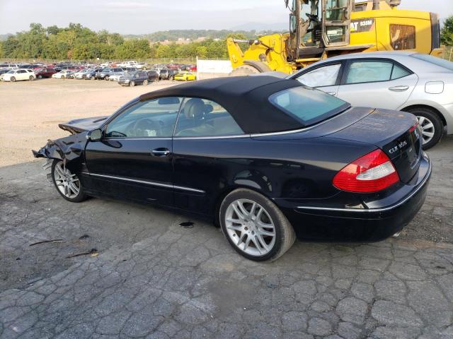 WDBTK56F58T096197 - 2008 MERCEDES-BENZ CLK 350 BLACK photo 2