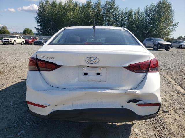 3KPC24A37KE054493 - 2019 HYUNDAI ACCENT SE WHITE photo 6