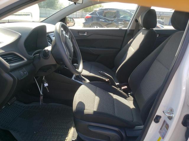 3KPC24A37KE054493 - 2019 HYUNDAI ACCENT SE WHITE photo 7