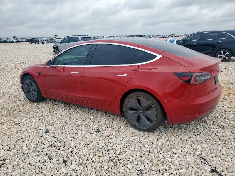 5YJ3E1EA6KF400574 - 2019 TESLA MODEL 3 Rojo foto 2
