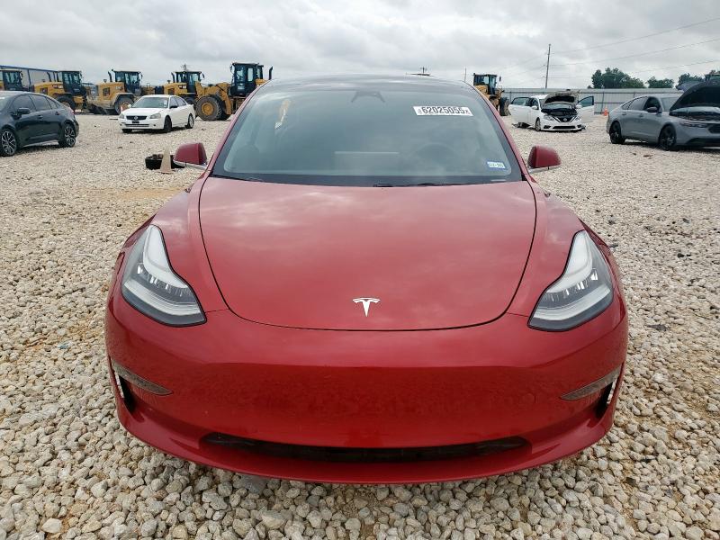 5YJ3E1EA6KF400574 - 2019 TESLA MODEL 3 Rojo foto 5