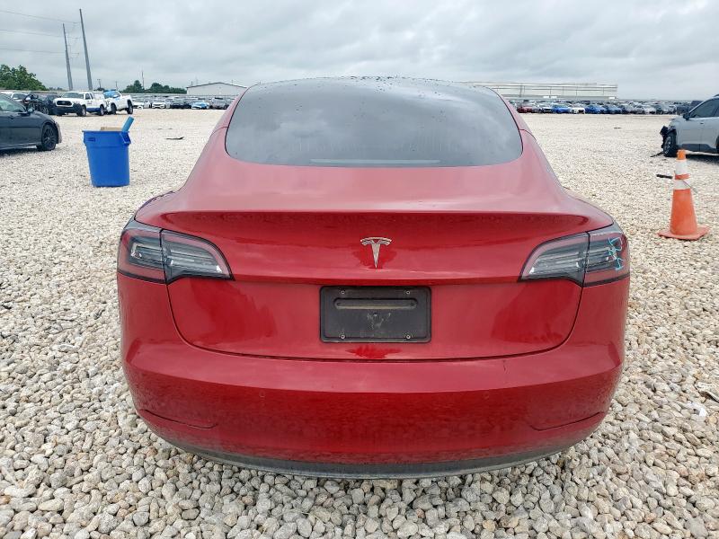 5YJ3E1EA6KF400574 - 2019 TESLA MODEL 3 Rojo foto 6
