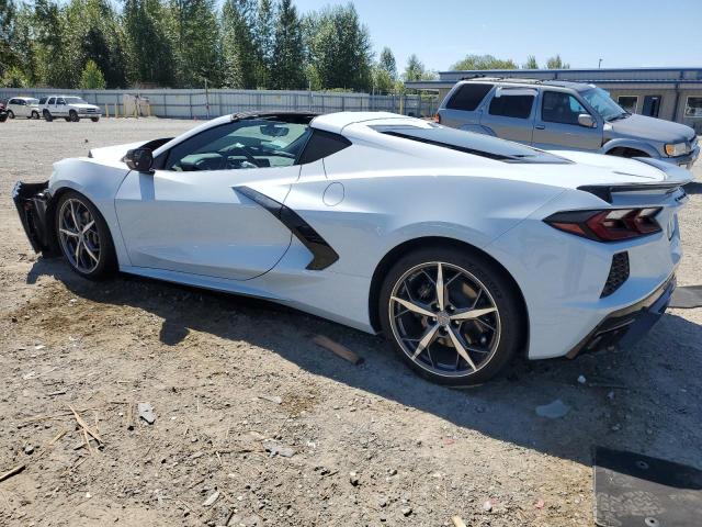 1G1YB2D45P5117620 - 2023 CHEVROLET CORVETTE STINGRAY 2LT WHITE photo 2