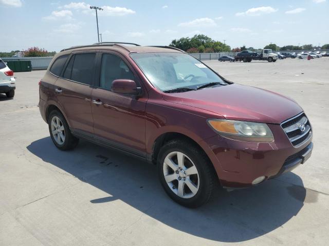 5NMSH13EX7H119229 - 2007 HYUNDAI SANTA FE SE BURGUNDY photo 4