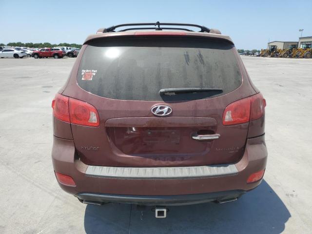 5NMSH13EX7H119229 - 2007 HYUNDAI SANTA FE SE BURGUNDY photo 6