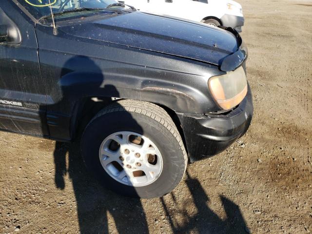 1J4GX48S14C375899 - 2004 JEEP GRAND CHER LAREDO 黑色 照片 10