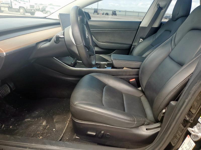 5YJ3E1EAXJF123457 - 2018 TESLA MODEL 3 Negro foto 7