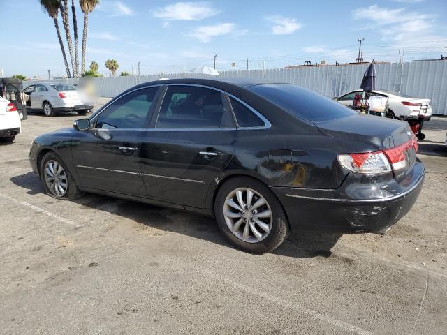 KMHFC46F87A140625 - 2007 HYUNDAI AZERA SE BLACK photo 2