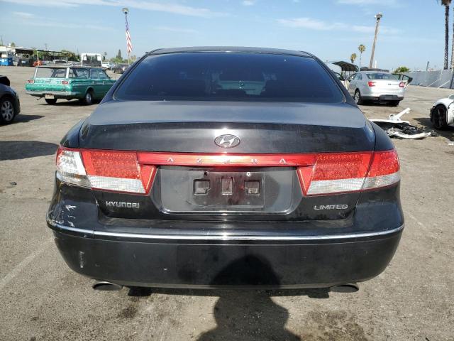 KMHFC46F87A140625 - 2007 HYUNDAI AZERA SE BLACK photo 6