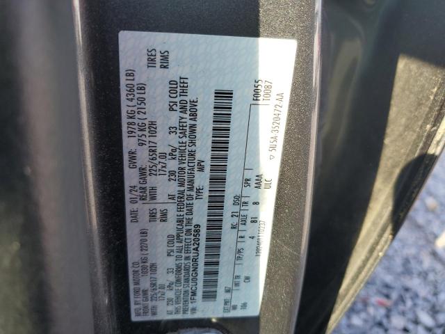 1FMCU0GN0RUA20589 - 2024 FORD ESCAPE ACTIVE GRAY photo 13