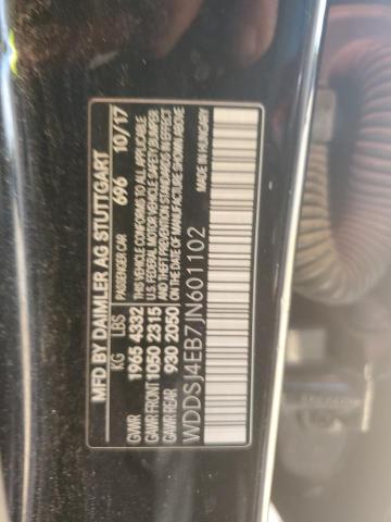 WDDSJ4EB7JN601102 - 2018 MERCEDES-BENZ CLA 250 BLACK photo 12