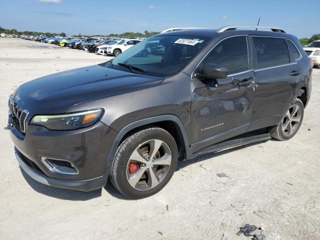 1C4PJLDB9KD403060 - 2019 JEEP CHEROKEE LIMITED GRAY photo 1