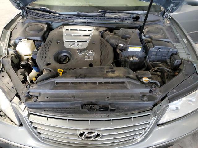 KMHFC46F37A157414 - 2007 HYUNDAI AZERA SE GRAY photo 11