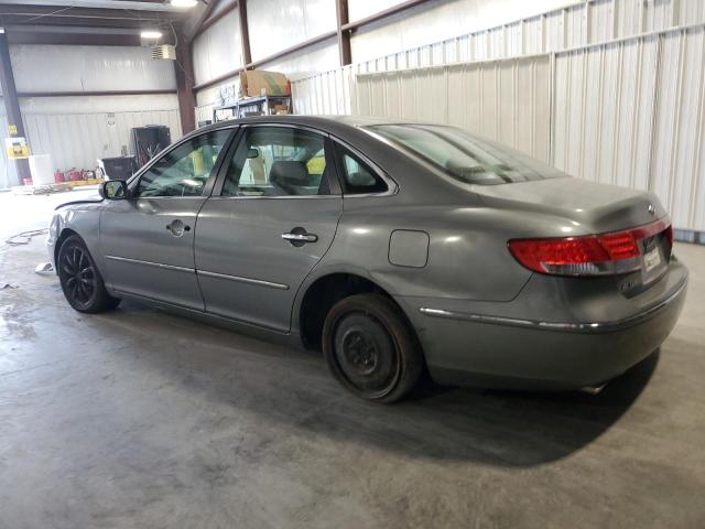 KMHFC46F37A157414 - 2007 HYUNDAI AZERA SE GRAY photo 2